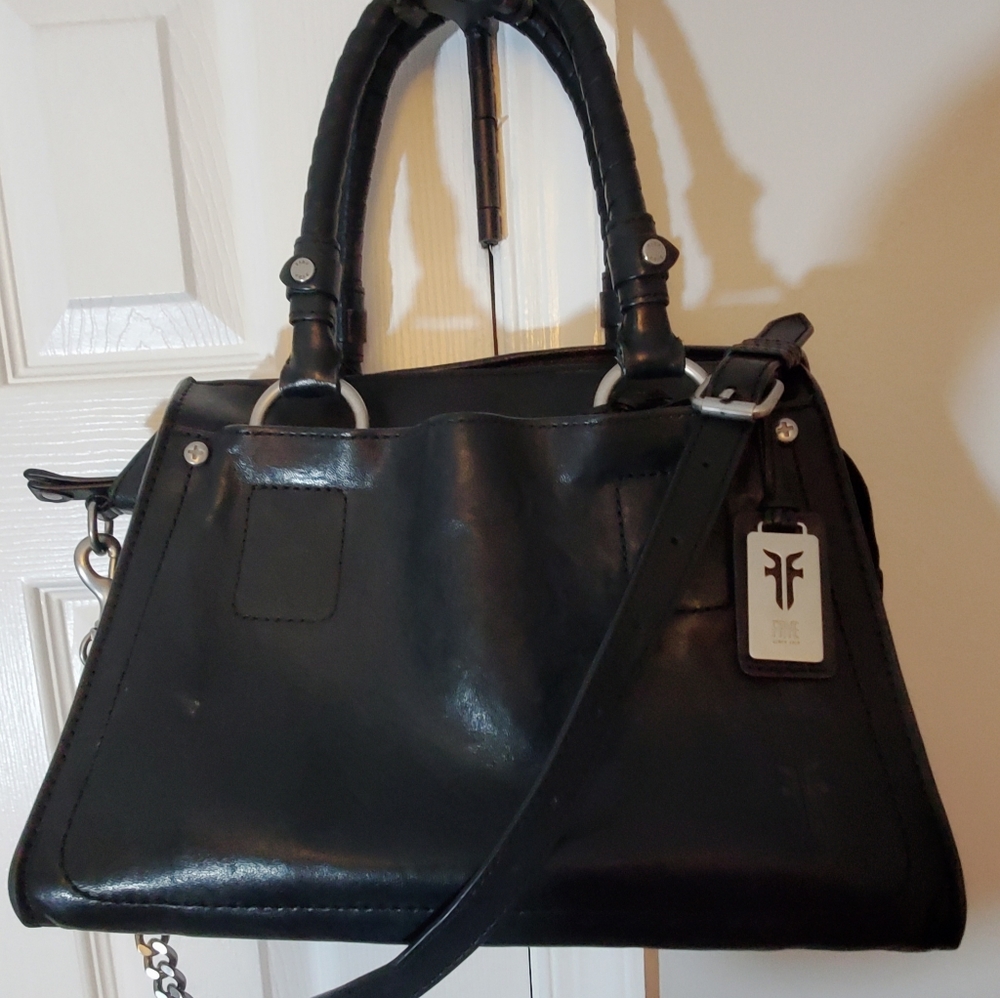 Frye cross body/ top handle satchel